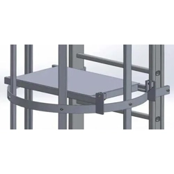 vendita online Piano di sosta a botola per scala a gabbia self system Scale alla marinara a gabbia Svelt Spa